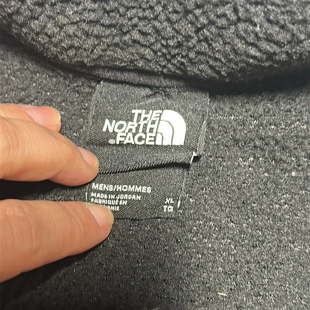 The North Face Dunraven Sherpa 1/4-Zip Fleece Jacket, Black - Mens XL